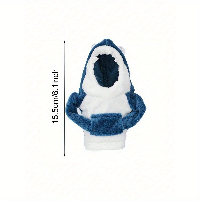 Shark Hoodie Car Gear Shift Cover - Comfortable Manual Shift Knob Sweatshirt, Creative Car Interior Accessories