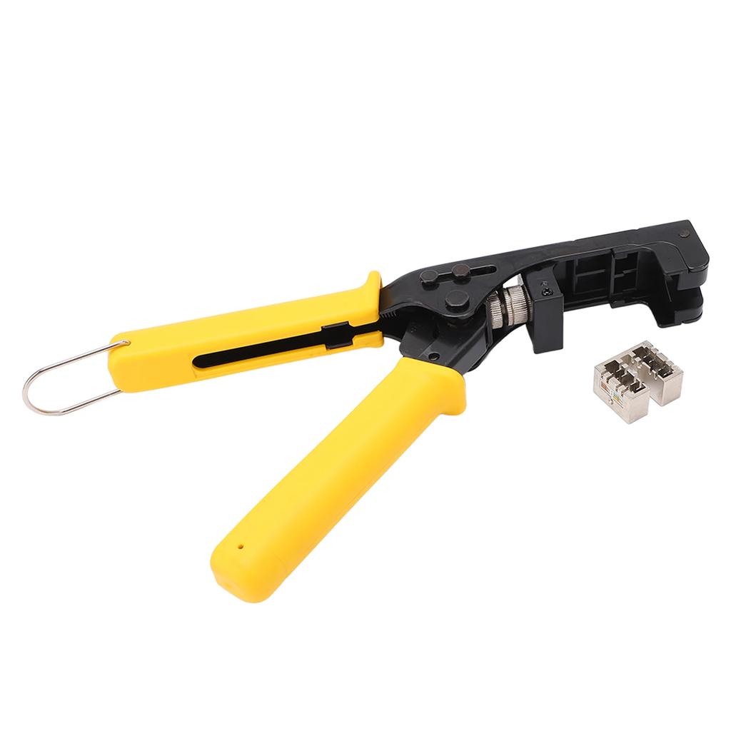 Ratcheting Crimper PP Heat Resistant Handle Adjustable Electrophoresis Cold Rolling Terminal Crimper Ratcheting Crimper