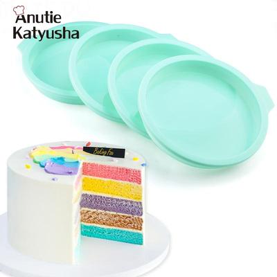 Silikon Schichtkuchen Runde Form Form Küche Backformen DIY Desserts Backform Mousse Kuchen Formen Backform Werkzeuge