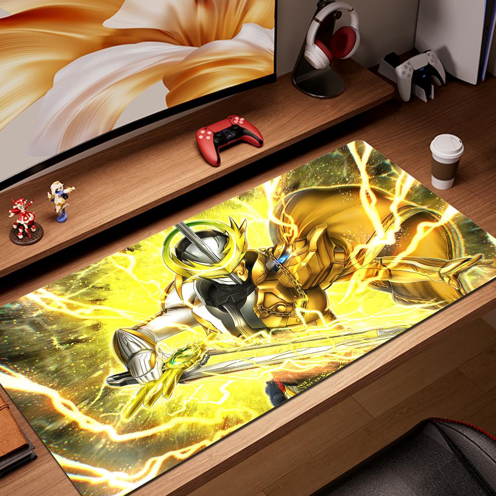 Kamen Rider Mouse Pad Cartoon Lockedge Large Gaming Pad Computer Gamer Keyboard Mouse Mat Desk Mousepad for PC Desk Pad