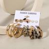 IF ME Fashion Resin Stud Earrings Colorful Butterfly Hoop Earring Women Jewelry Accessories
