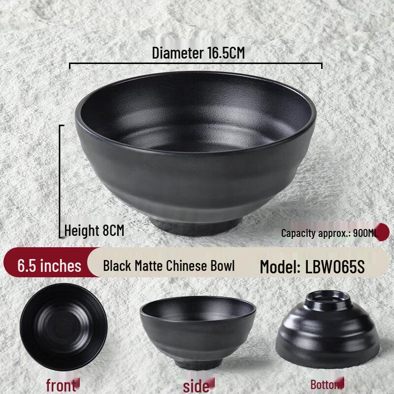 Japanese Style Melamine Ramen Bowl