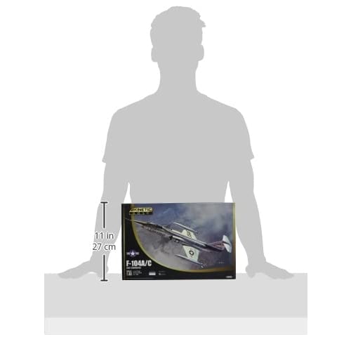 Kinetic 1/48 scale US Air Force F-104A/C Starfighter plastic model kit KNE48096