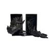 Vintage Dragon-Shaped Book Stand Set 3D Bookshelf Dragon Ornaments  File Cabinet