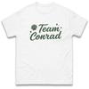 Team Conrad T-Shirt Tshirt Mens Womens Tops Unisex Tees 100% Cotton