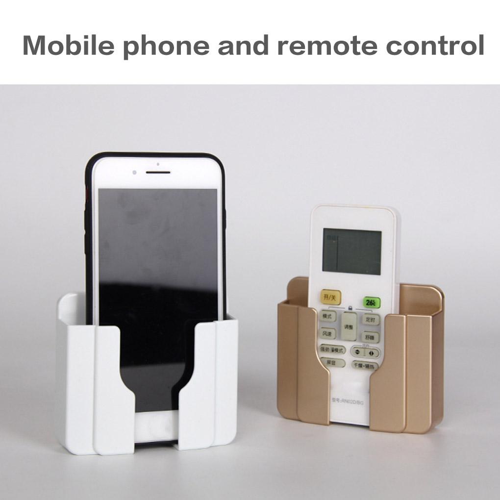Phone Wall Holder Mobile Phone Wall Mounted Charging Stand Shelf Bedside