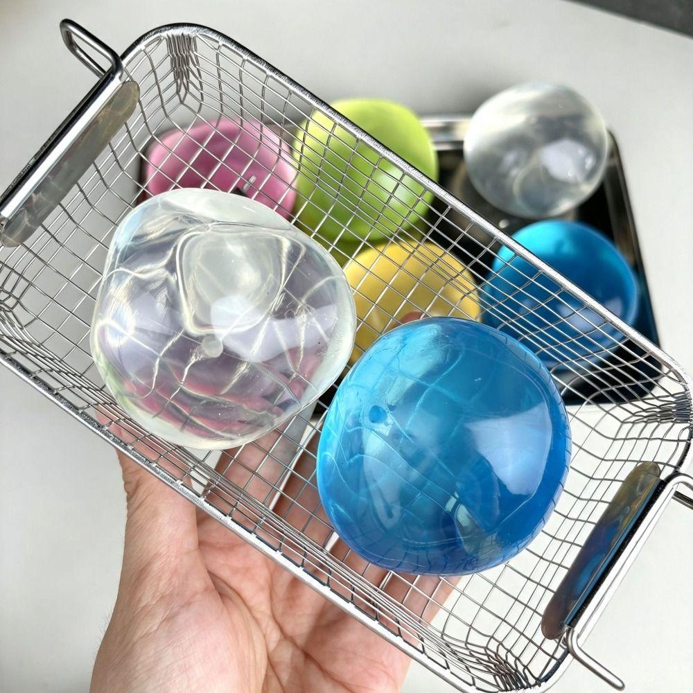 Petrolatum Material Coconut Oil Round Stress Ball Soft Slow Rebound Pinch Toy For Kids Adults