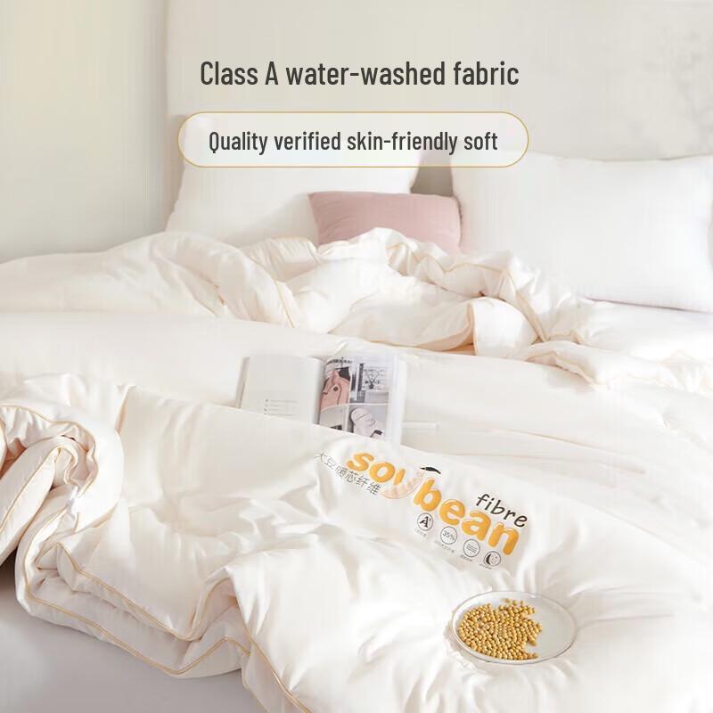 

Dohia Class A Antibacterial 35% Soybean Fiber All-Season Mother-Child Quilt