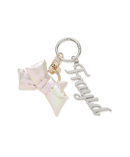 FRAY Ruel Ribbon Metallic Charm FWGG255358 Free Size I.D. Women s White, белый