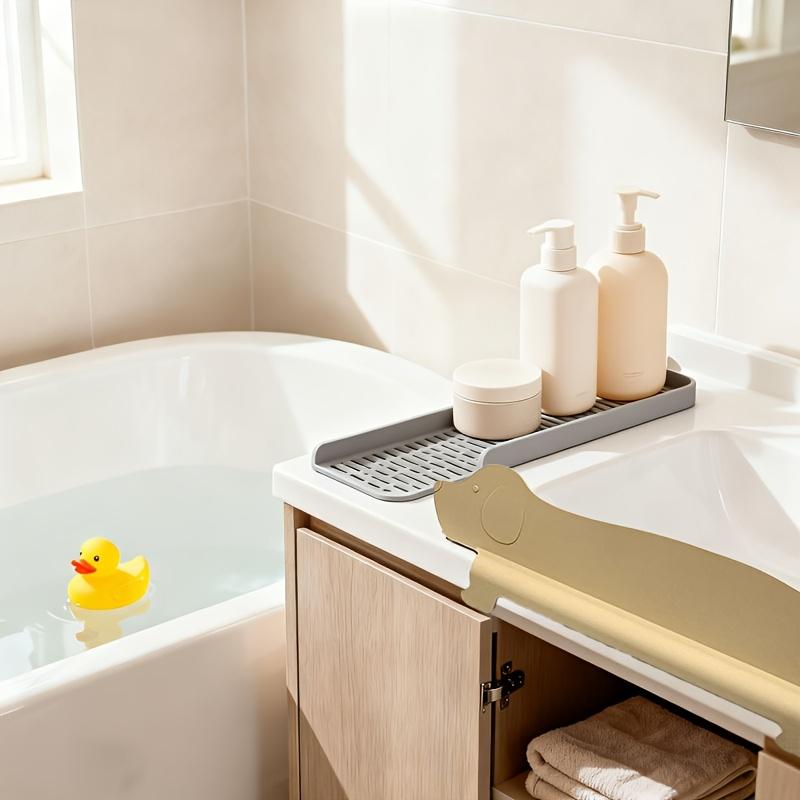 Söt stänkskydd för diskbänk i form av en hund, Stänkskydd av silikon för diskbänk, Praktiskt kökstillbehör