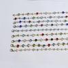 Cross-Border French Style Long Diamond Tassel Heart Choker Necklace for Women