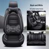 Four Seasons Leather Full Surround Car Seat Covers - Cartoon Design, Fits Five Seats.