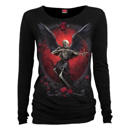 Spiral Womens/Ladies Cupid´s Curse Baggy Long-Sleeved T-Shirt