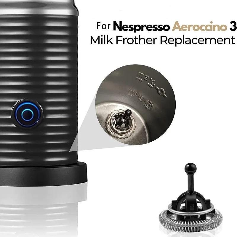 Stainless Steel Milk Frother Replacement Parts for Nespresso Aeroccino 3/4 Blender Coffee Maker Spare Parts Frother Accessories