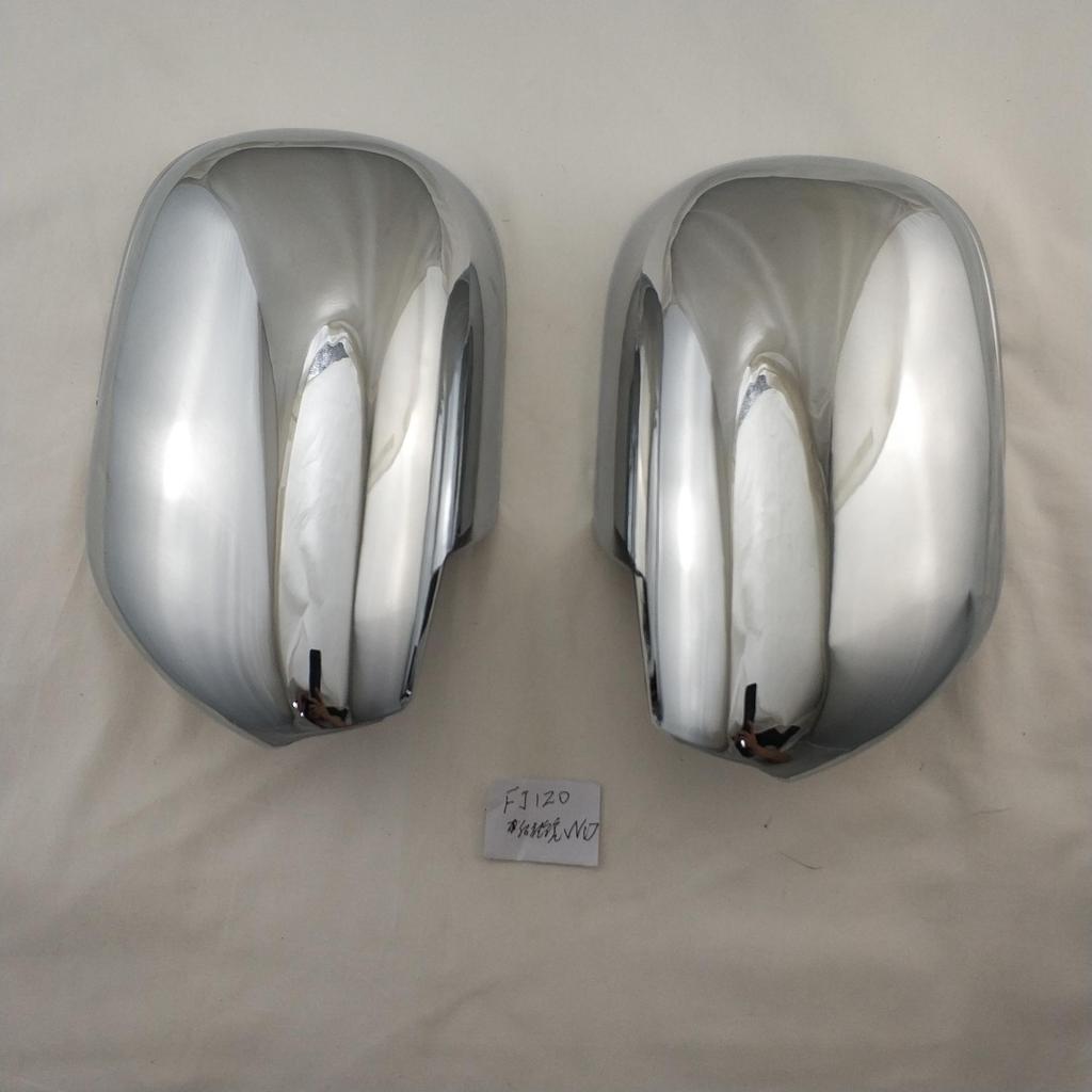 Carbon Fiber Rearview Mirror Cover with Light for 03-09 Prado 2700