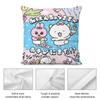 Kawaii O-Opanchu Usagi Pillow Case Short Plush Sofa Decorative Gift Home Double-sided Printing Cushion