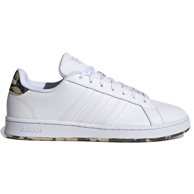 Adidas Neo Grand Court Comfortable Versatile Low-Top Sneakers Men Sneakers White Green FY8557