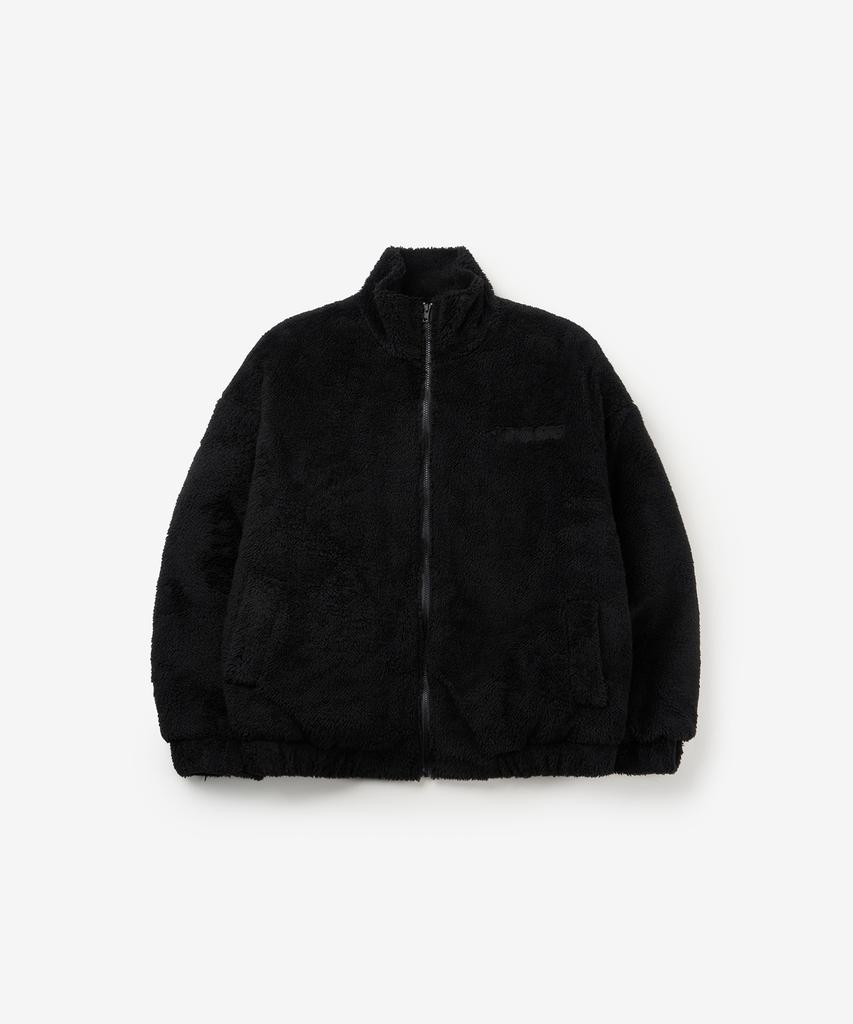 Levasse Slogan Back Logo Oversized Fleece