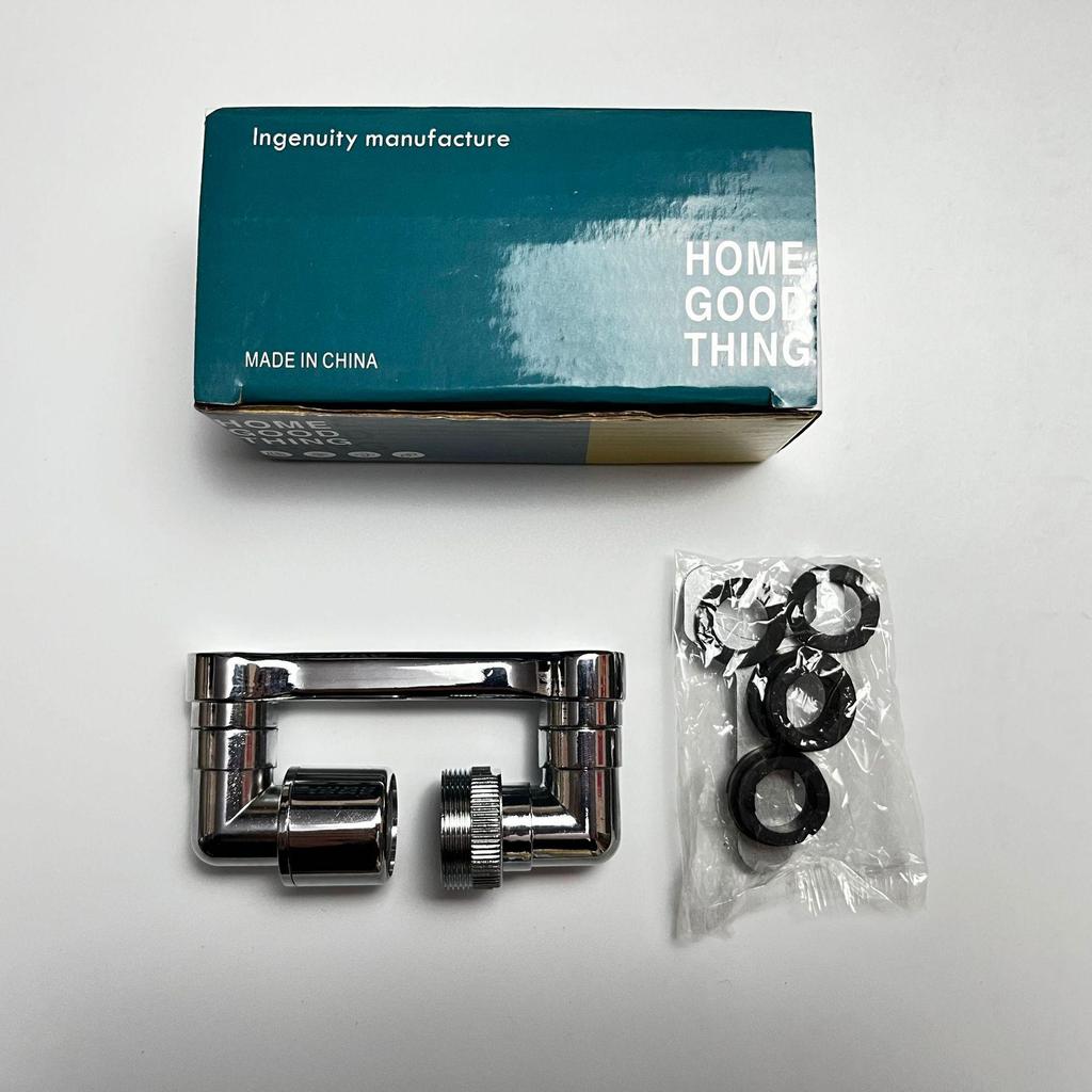 Universal Anti-Splash Swivel Mechanical Faucet Extender & Aerator