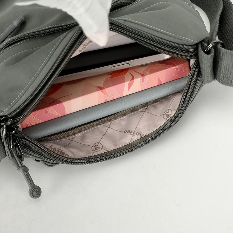 Retro Soft Oxford Women Shoulder Underarm Bags Casual Solid Color Small Top-Handle Handbags Ladies Fashion Shoulder Bags