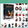 Set di Ornamenti Acrilici a Tema Natalizio di Hollow Knight Silksong per Decorazioni Festive