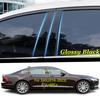 For Volvo S60/S60L 2013-2024/S90 2016- Car PC Material Pillar Post Cover Door Trim Window Molding Sticker Plate Accessories