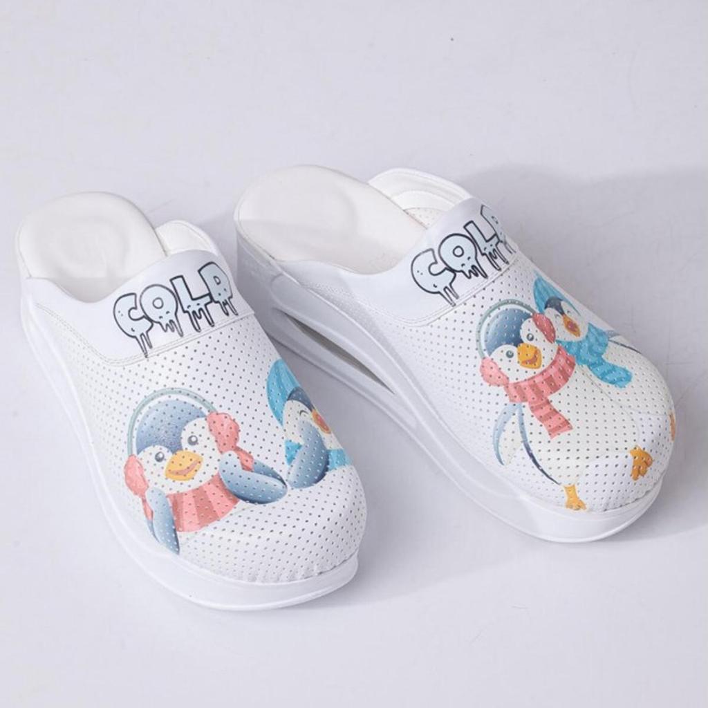 Ortopedické dámské zdravotní dřeváky - protiskluzové, pohodlné