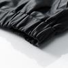 Mens PU Leather Jacket Vintage Workwear Relaxed Fit Street Style Black Outerwear