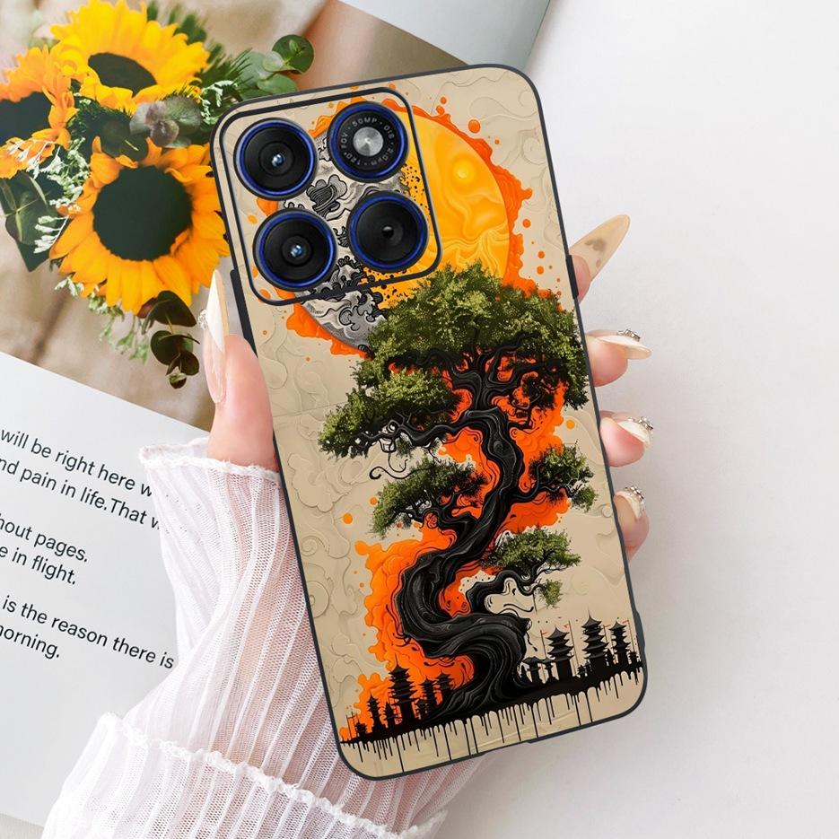 For Motorola Edge 70 Case XT2601-2 Luxury Butterfly Painted Cover Soft Silicone Case For Motorola Edge 70 Fusion Edge70 5G Shell