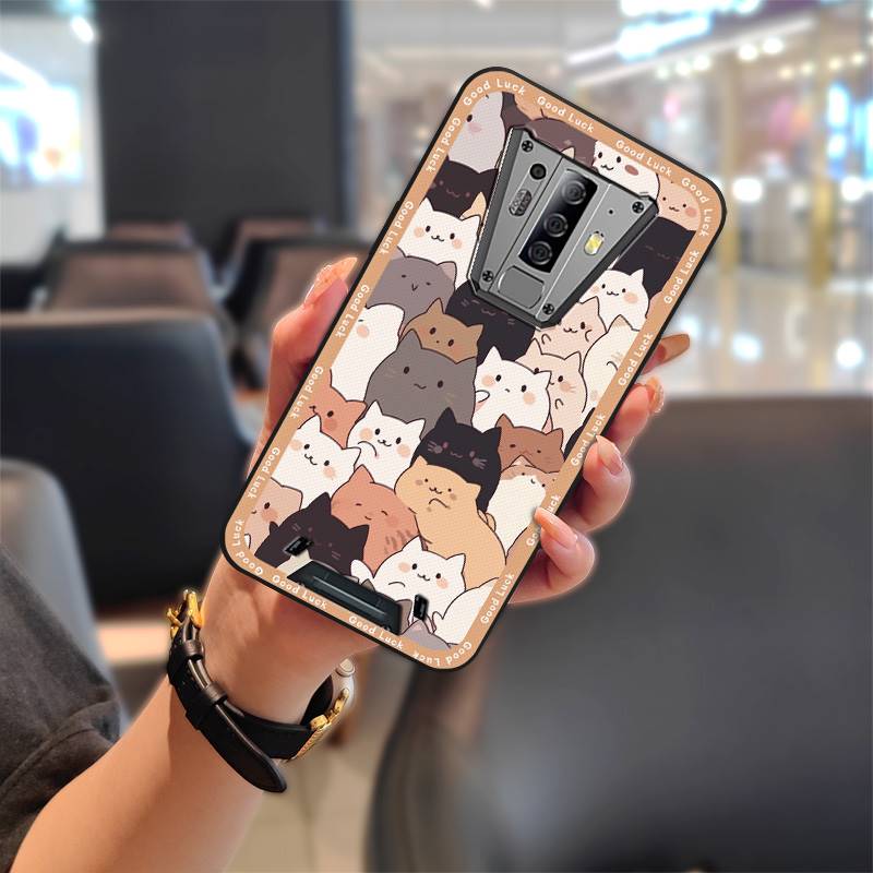 Soft Case Full Wrap Phone Case For Blackview BV6900 Back Cover Anti-dust Cute Silicone TPU Dirt-resistant Cartoon Cover