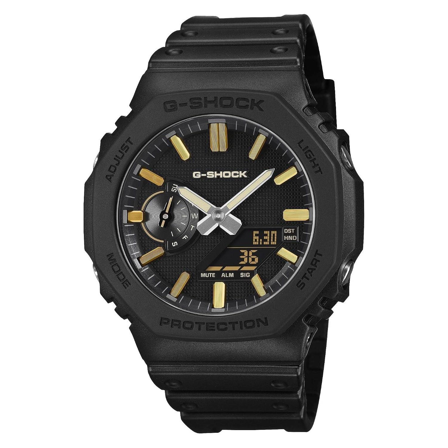 Casio wristwatch G-Shock domestic genuine product environmentally friendly materials adopted GA-2100LXB-1A9JF mens black
