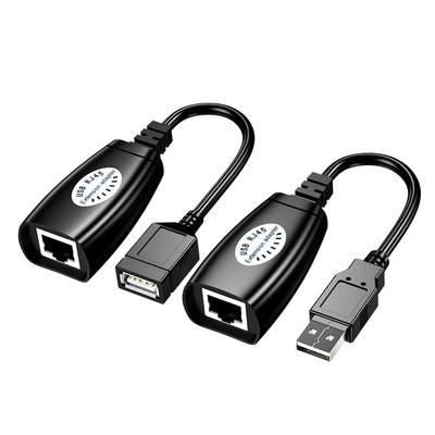 USB Rj45 Network Ethernet Lan Cable Extender Professional Portable 50m Signal Amplifier