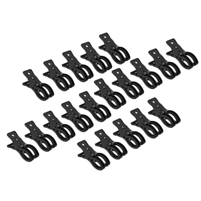 Multifunctional Big Size Plastic Clothes Clips for Securing Bedding and Garments Sturdy Laundry Pegs Ideal for Home Outdoor Use.
