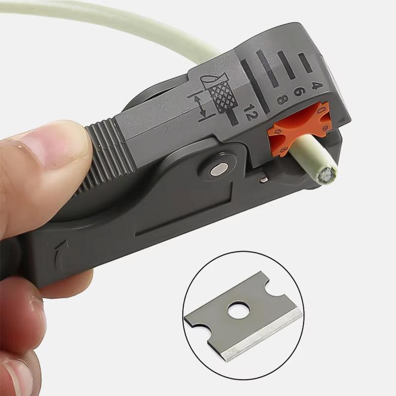 Abisolierzange Entkrustung Drahtkabel Werkzeuge Abisolierer Edelstahl Sechskantschlüssel Zubehör Isoliert Elektrisch Gerade