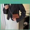 Trendy Pu Leather Shoulder Bag For Women 2023 Summer Fashion With Chic Chain Strap
