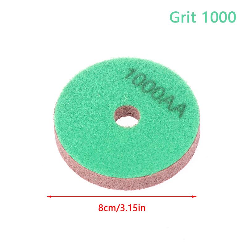 3"Sponge Diamond Polishing Pads Granite  Artificial Stone Polishing Cleaning Tool Concrete Sanding Disc For Polisher