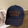 Halloween Theme Embroidery Problem Solved Bloody Hat Horror Baseball Suitable For Halloween Party Cosplay Props Gifts