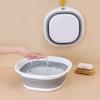 Buiten opvouwbare wastafel met hoge capaciteit, opvouwbaar binaural draagbaar opvangwater voor volwassenen, bad voor baby's, voor thuis