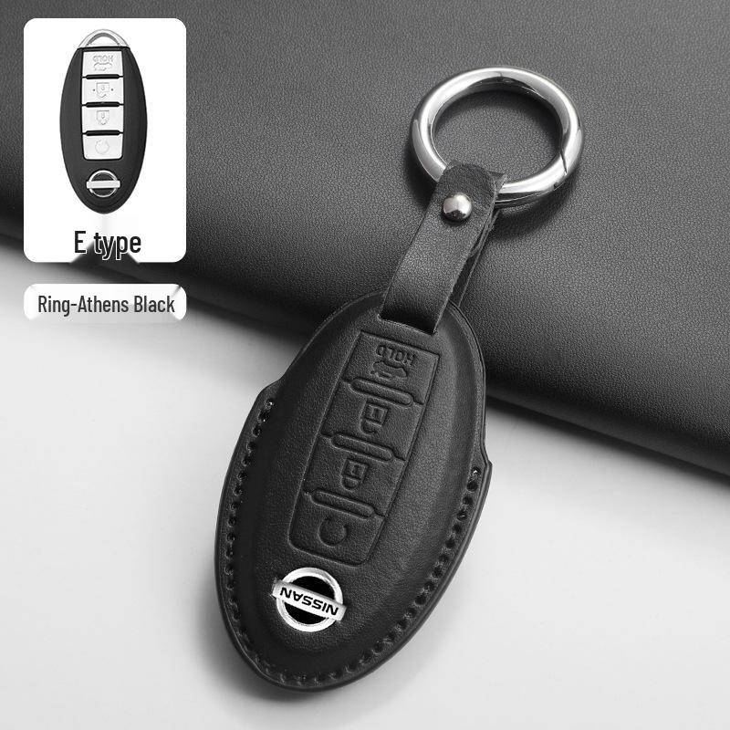 Pinke Schlüsselhülle für Nissan Patrol Y62 5-Tasten Smart-Schlüssel (2018-2019)