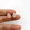Casual Stud Earrings Water Drop Shape Faceted Natural Stone Earring Women Reiki Jewelry Fit for Party Anniversary Gift