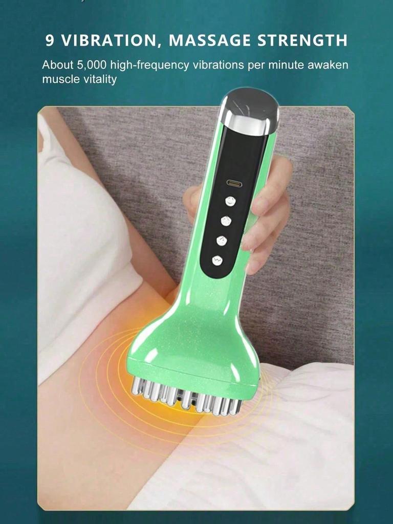 Whole Body Meridian Brush Micro Current Vibration Charging Type For Whole Family Use, Beauty Salon For Both Male
