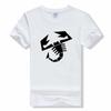 T-Shirt Abarth Logo Muster T-Shirt Baumwolle Marke Herren Oberteil T-Shirts Jungen Mode T-Shirt Sommer Unisex Rundhals Shirt