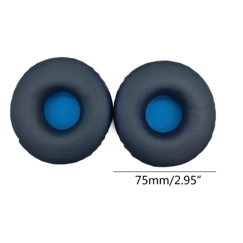 75mm Round Earpads for XB700 Headphone Replacement Earpads Cushion Cover for XB700 Headsets Repair Parts