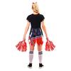 Bristol Novelty Womens/Ladies Zombie Cheerleader Costume Set