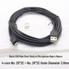 KeBaolong 4-Core Micro USB Data & Power Extension Cable for Xiaomi Camera Surveillance