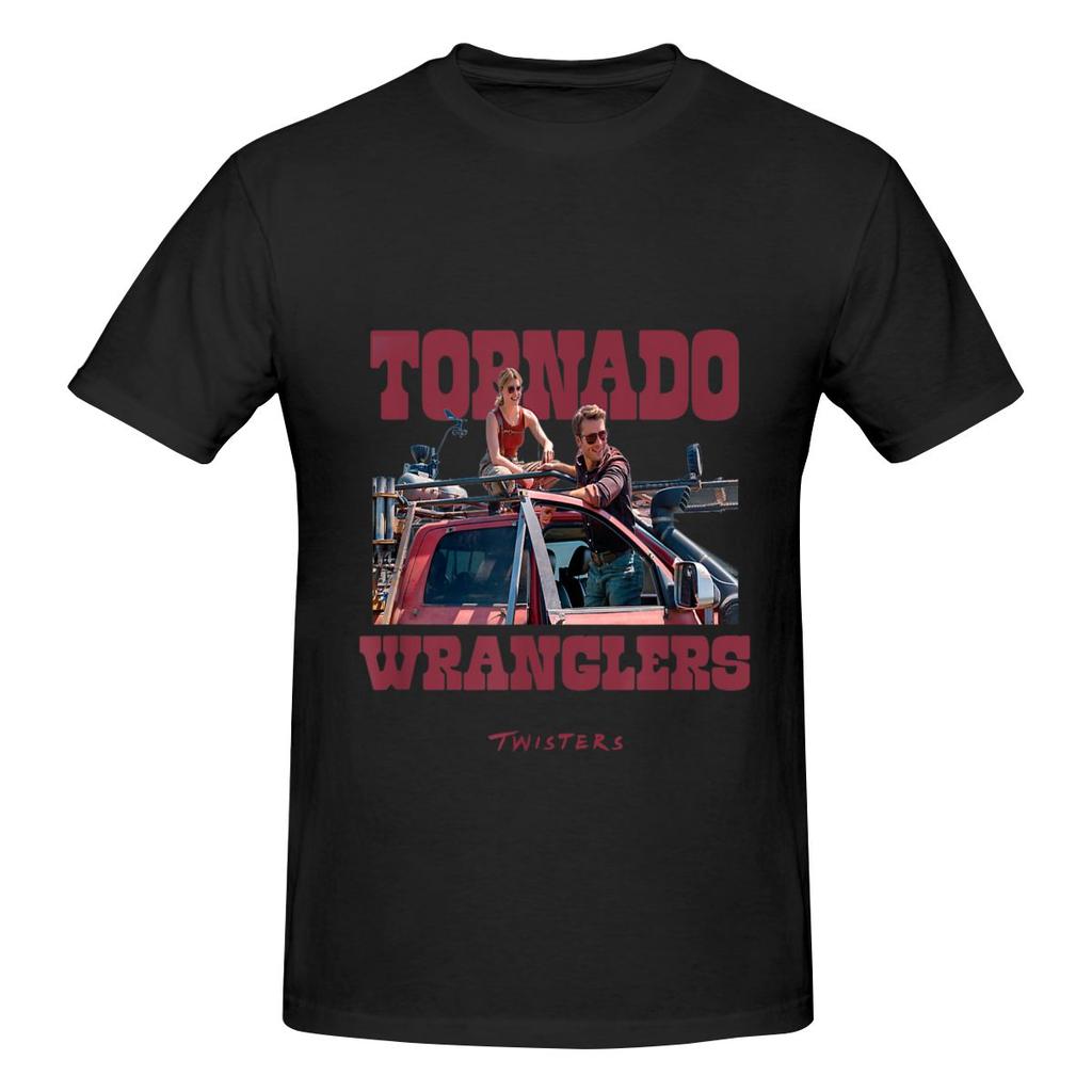Lustige Twisters Tornado Wranglers Tyler Kate Unisex T-Shirts Bedruckte Oberteile Sind Locker Und Slim Fit Unisex T-Shirts