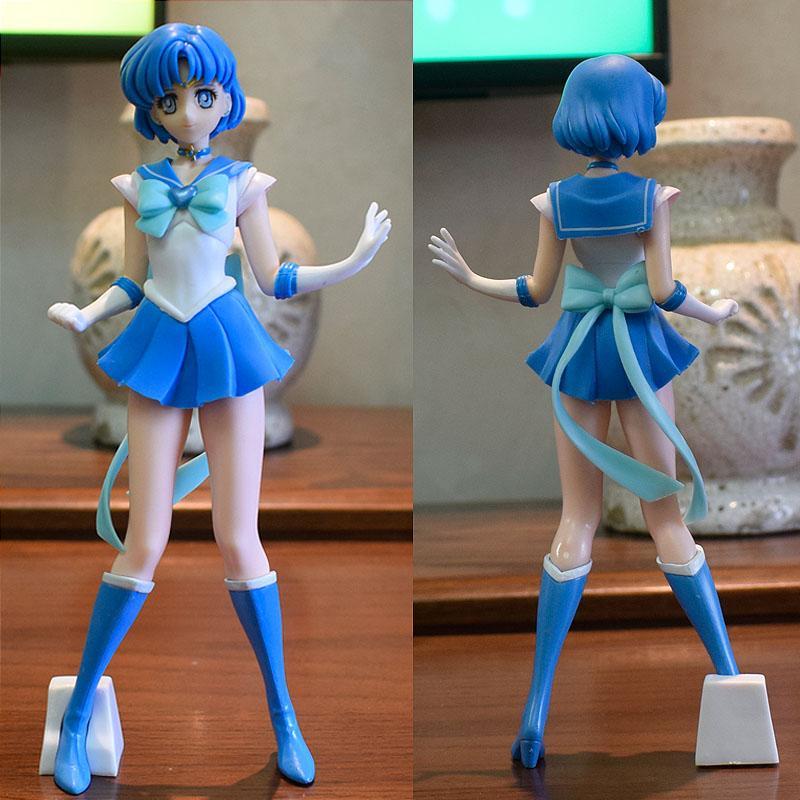 Sailor Moon Anime Figure Set 23cm Meiou Setsuna Kaiou Michiru Haruka Tomoe Hotaru Glitter & Glamours Action Figurine Toy Gift