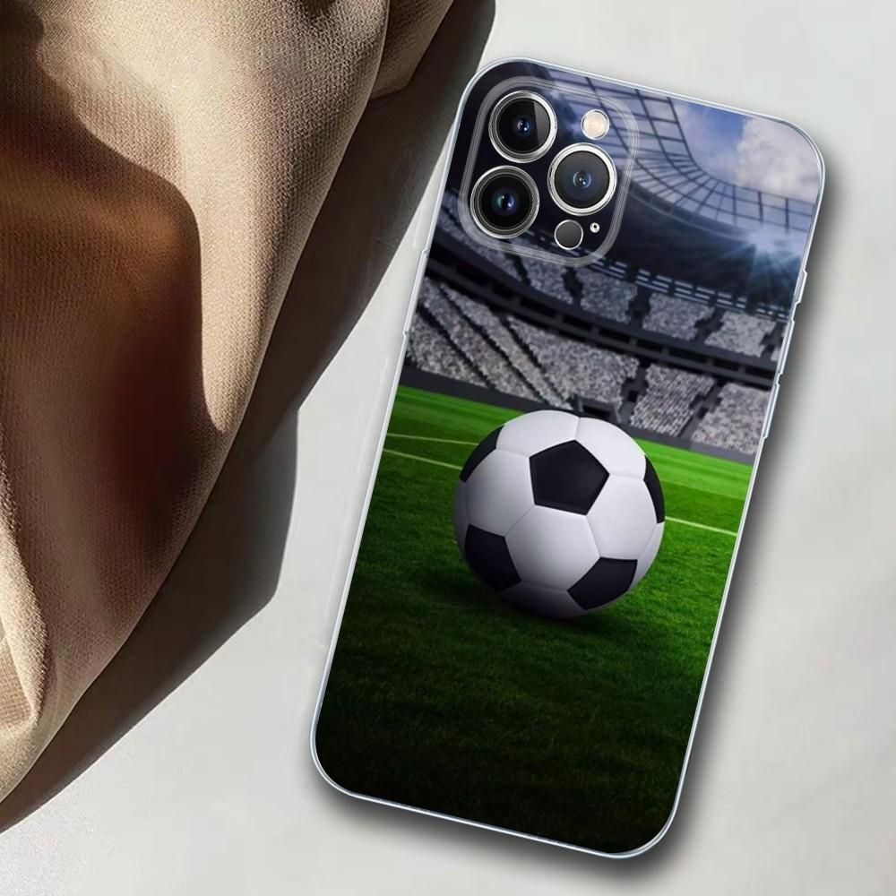 Soccer Ball Phone Case For iPhone 14 11 12 13 Mini Pro XS Max Cover 6 7 8 Plus X XR SE 2020 Funda Shell