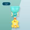 Suction Cup Baby Bath Toy: Spinning Water Sprayer with Pipes