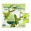 Liùshén Cooling Soap 3-Pack (Green Tea & Licorice)